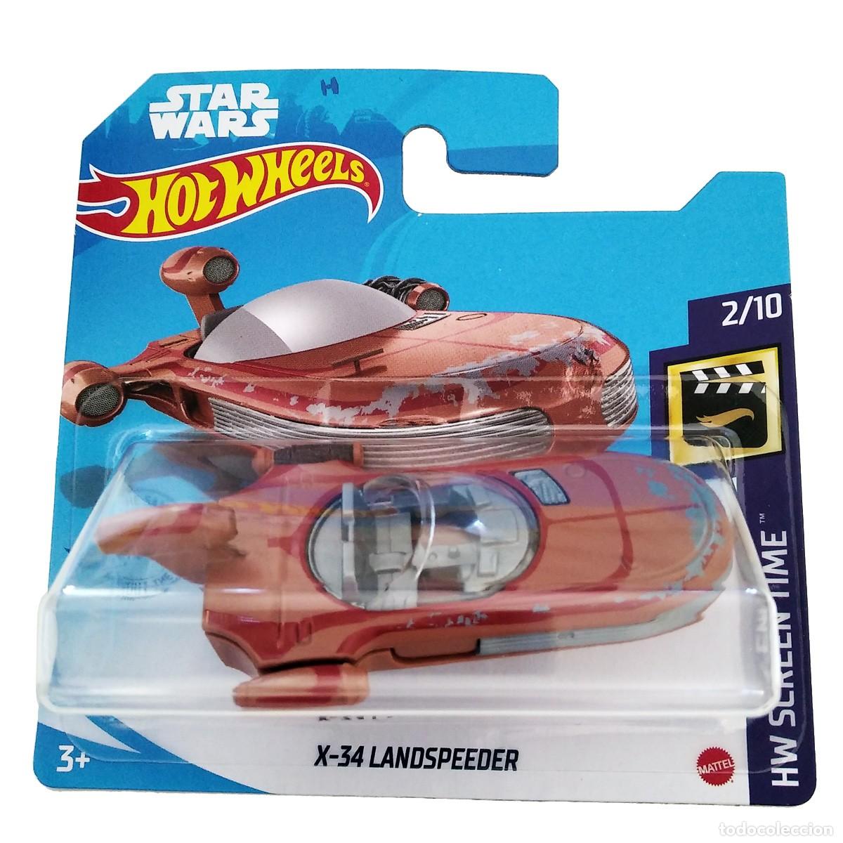 Carros em escala Hot Wheels: X-34 Landspeeder HW SCREEN TIME 2021-Hot Wheels