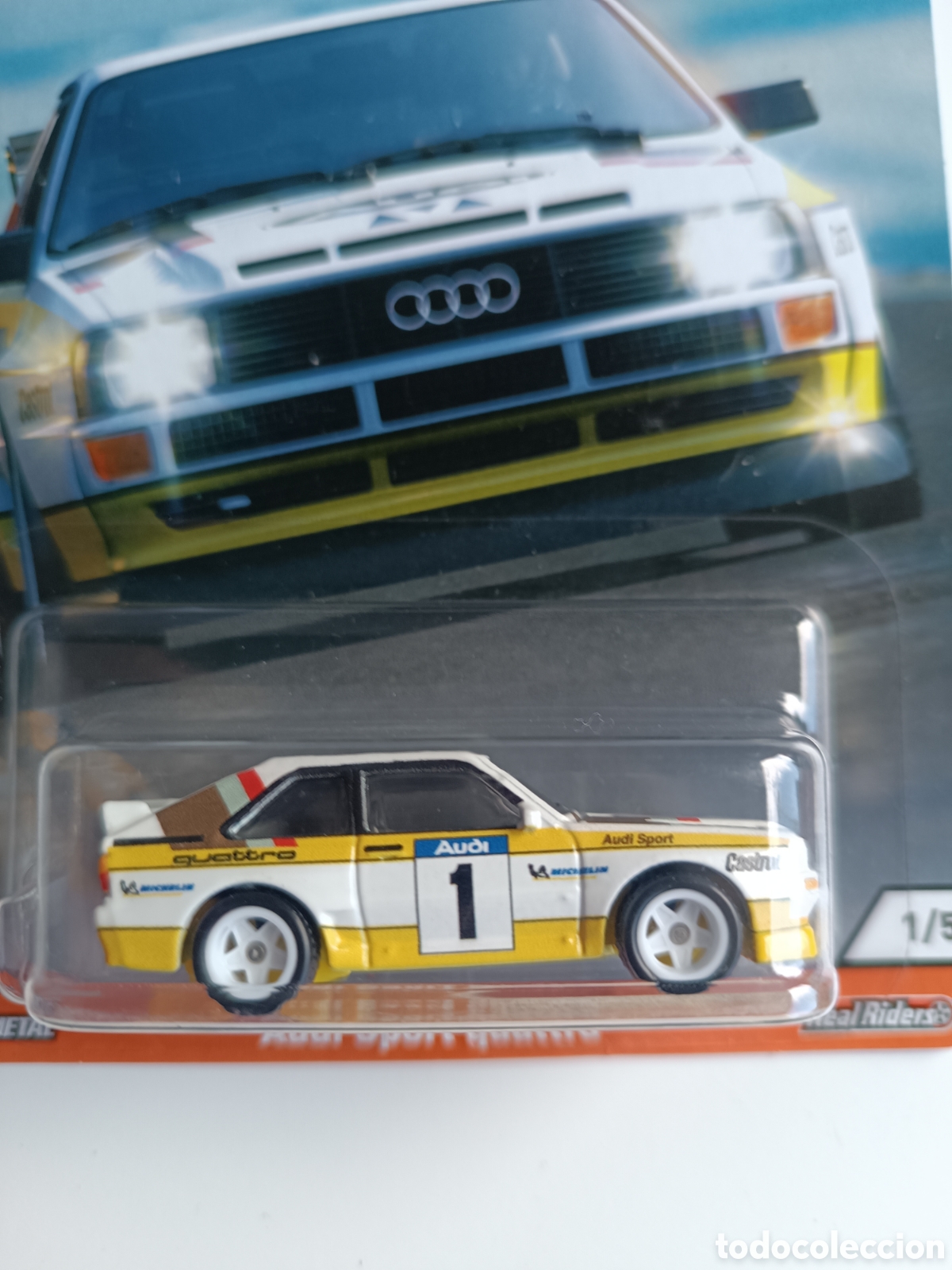 Modellautos Hot Wheels: HOT WHEELS PREMIUM '84 AUDI SPORT QUATTRO. COCHE COLECCION 1/64 THRILL CLIMBERS 2018.