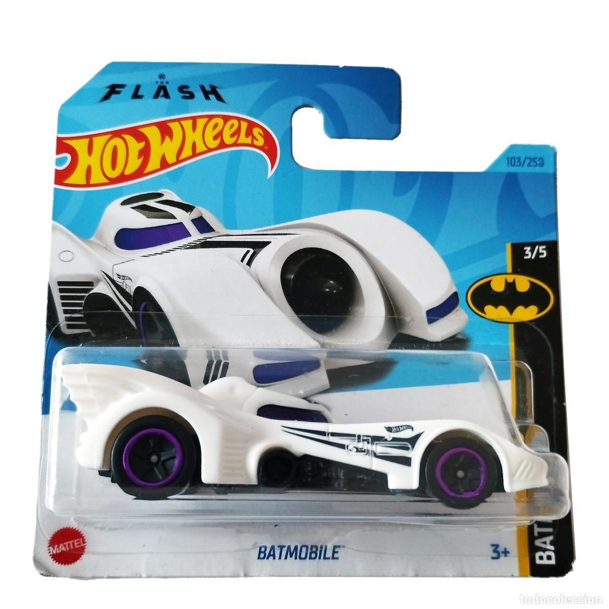 Modellautos Hot Wheels: Batmobile The Flash White BATMAN 2023-Hot Wheels