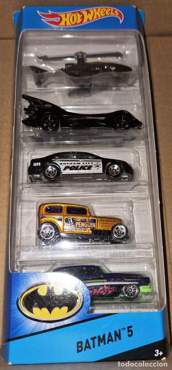 Coches a escala Hot Wheels: Hot wheels 2015 - Pack 5 Batman - Foto 1