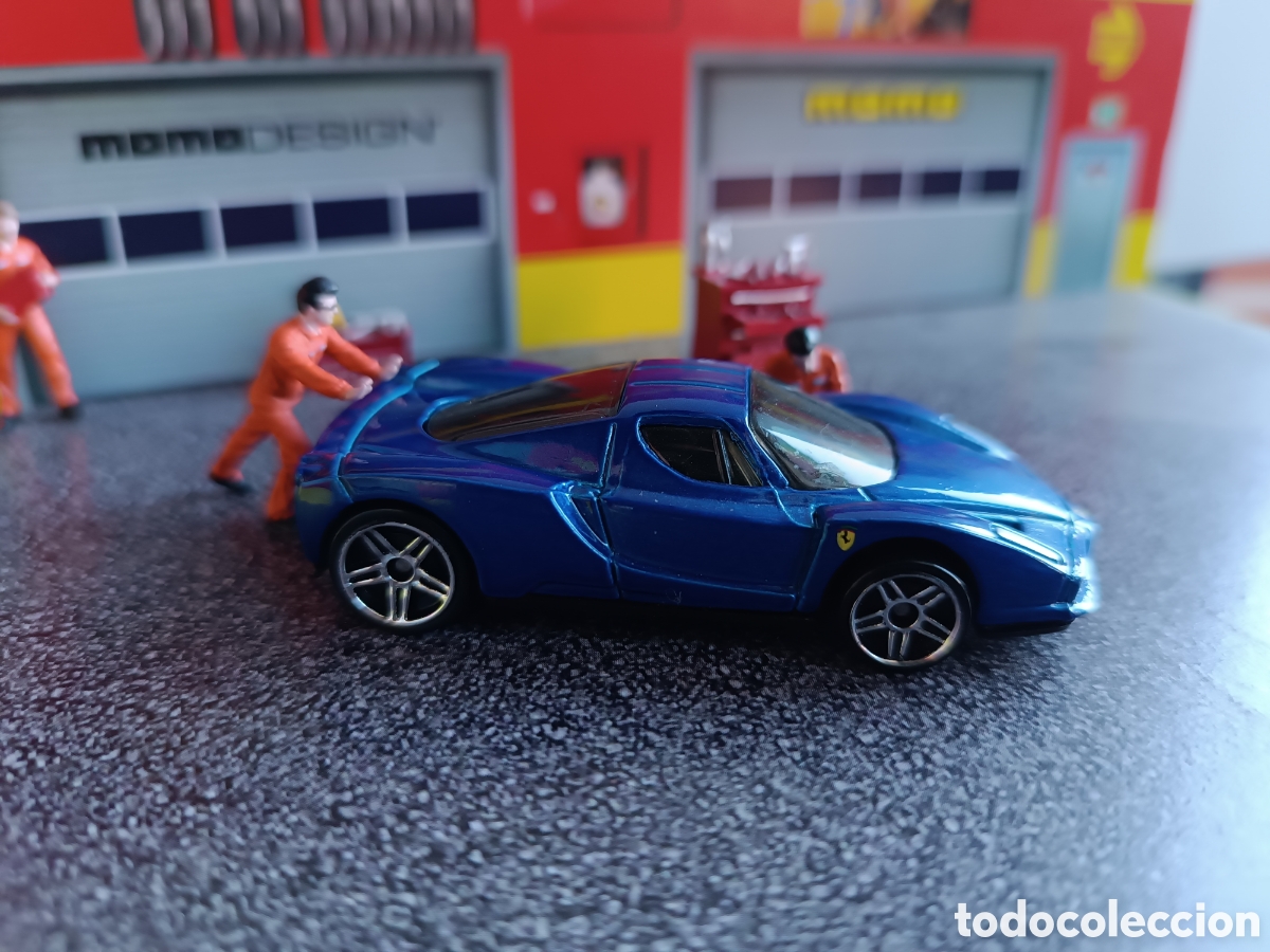 Carros em escala Hot Wheels: HOT WHEELS FERRARI ENZO AZUL.COCHE COLECCION 1/64 FERRARI SUELTO LOOSE.