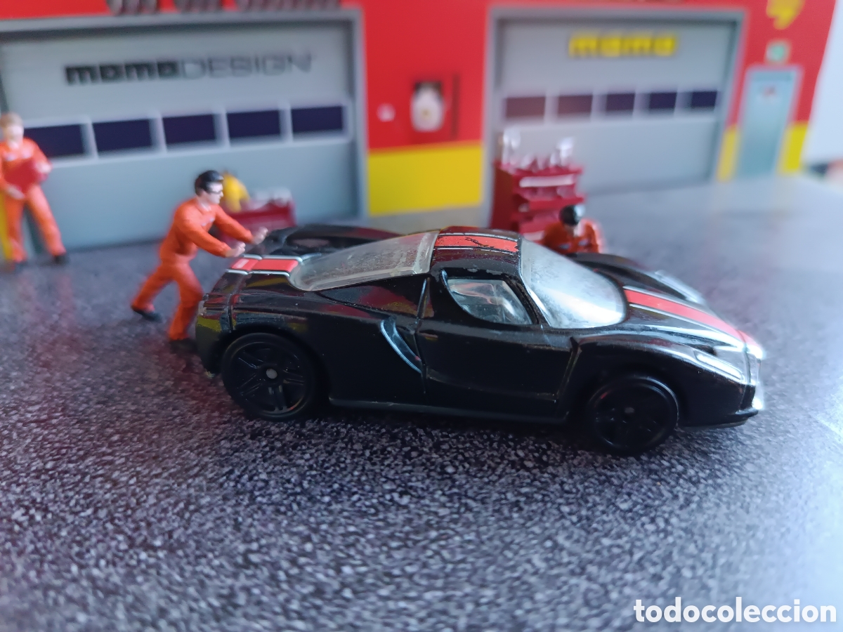 Carros em escala Hot Wheels: HOT WHEELS FERRARI ENZO NEGRO. COCHE COLECCION 1/64 FERRARI SUELTO LOOSE.