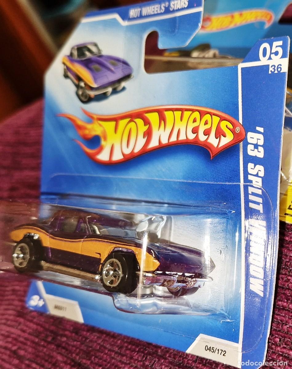 Coches a escala Hot Wheels: Hot wheels 2008 - Corvette 63 Split windows - Foto 2