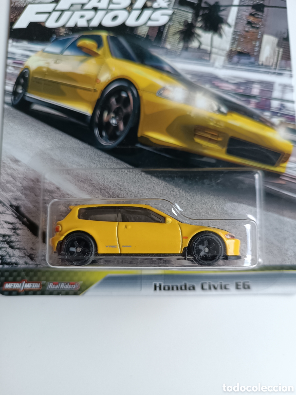 Carros em escala Hot Wheels: HOT WHEELS PREMIUM HONDA CIVIC EG FAST AND FURIOUS. COCHE COLECCION 1/64 FAST TUNNERS 2022.