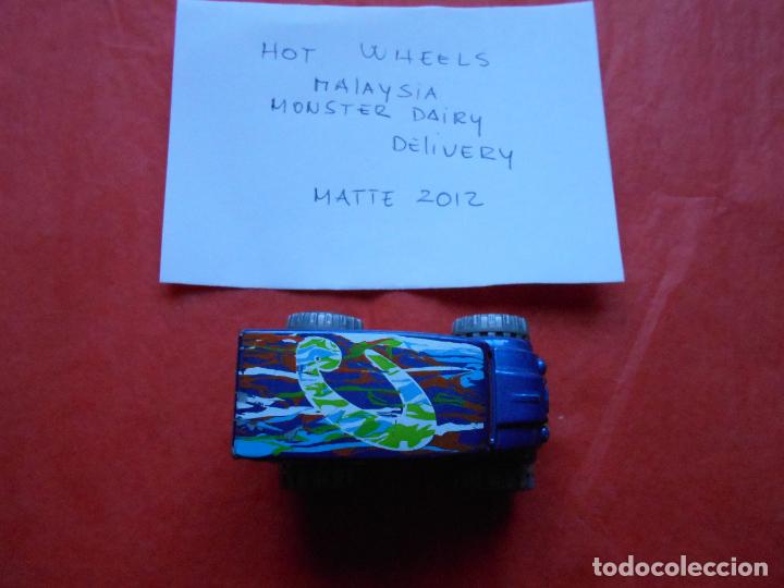 Carros em escala Hot Wheels: COCHE HOT WHEELS MALAYSIA MATTEL 2012 MONSTER DAIRY DELI