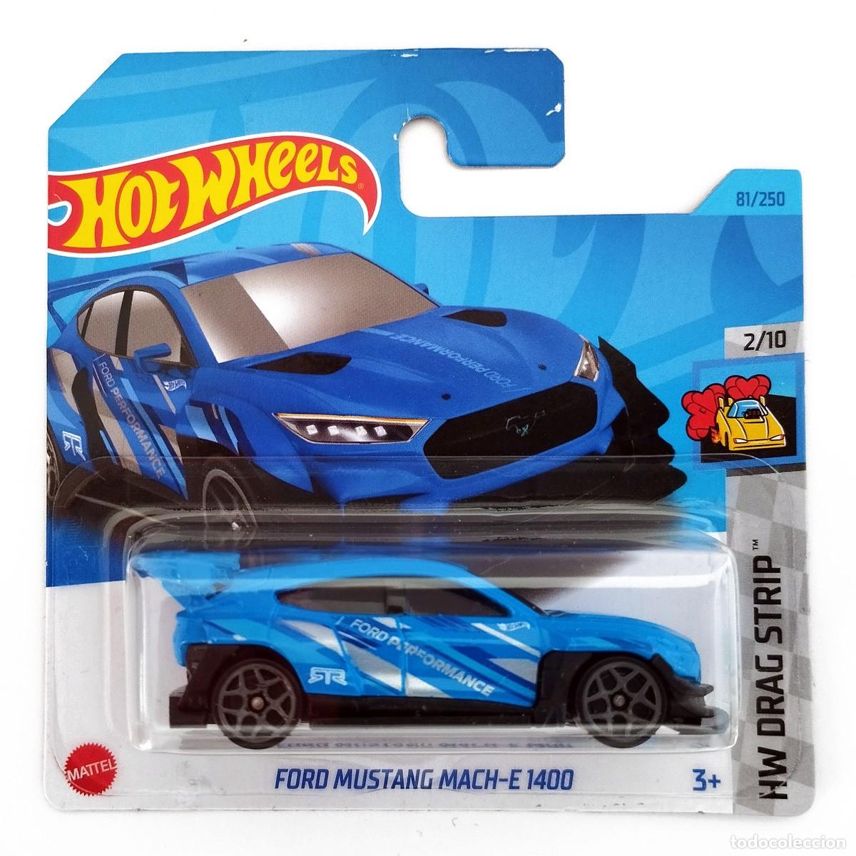 Modellautos Hot Wheels: Ford Mustang March-E 1400 Blue HW DRAG STRIP 2023-Hot Wheels