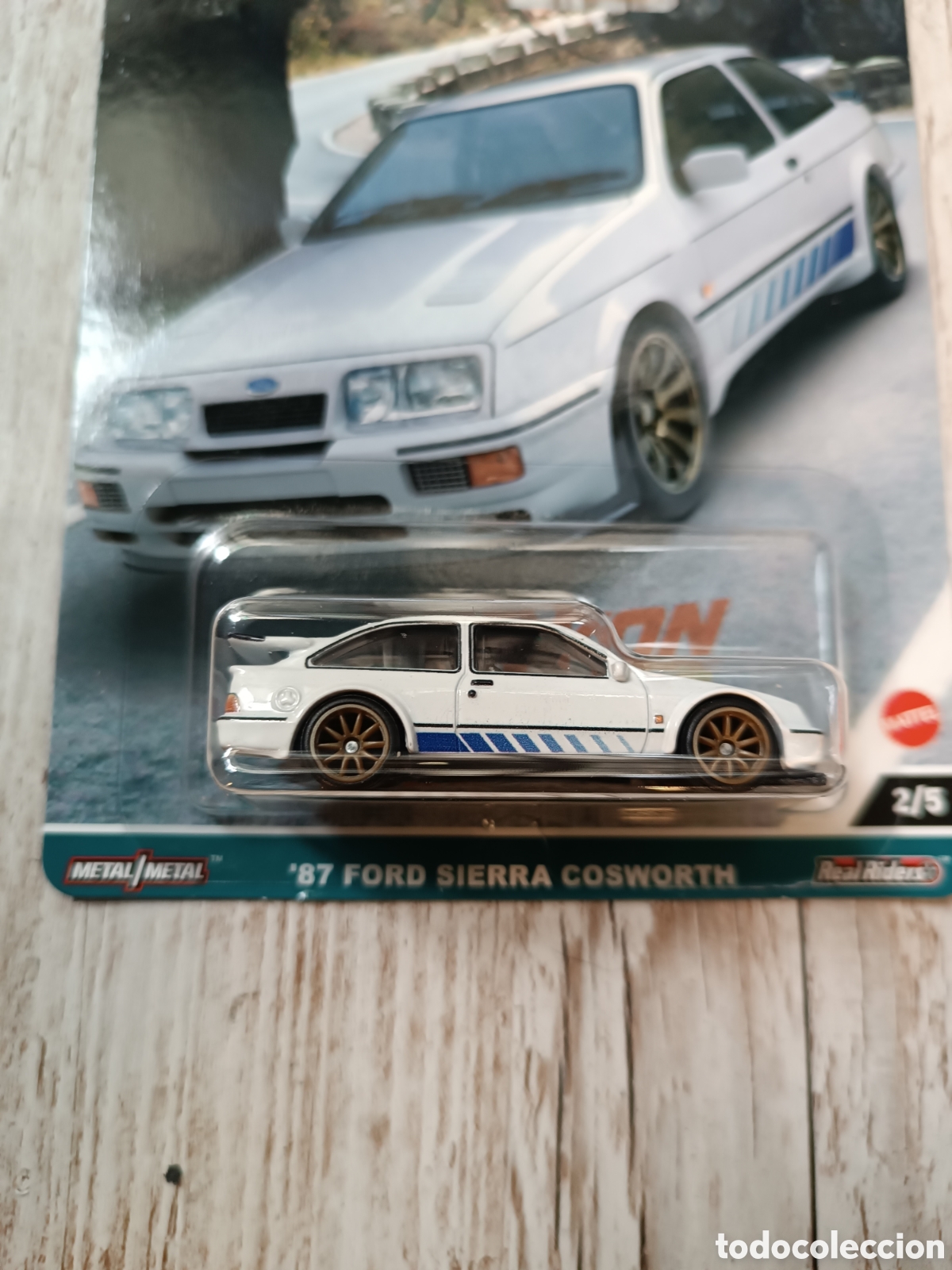 Voitures miniatures Hot Wheels: HOT WHEELS PREMIUM '87 FORD SIERRA COSWORTH. COCHE COLECCION 1/64 CANYON WARRIORS 2023.