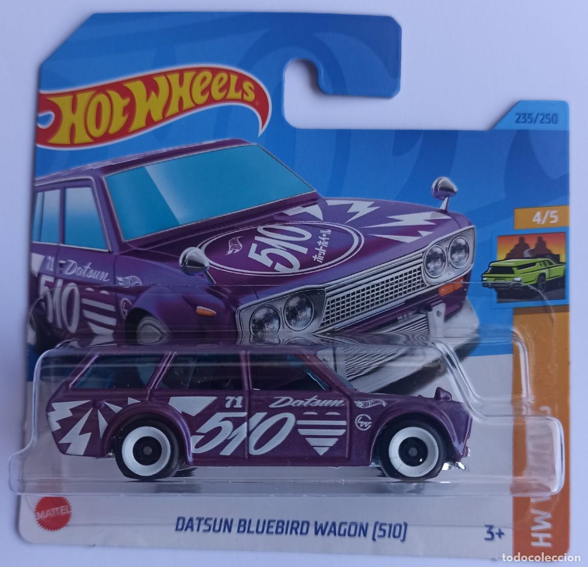 Coches a escala Hot Wheels: HOT WHEELS DATSUN BLUEBIRD WAGON (510). HW WAGONS 4/5 (3)