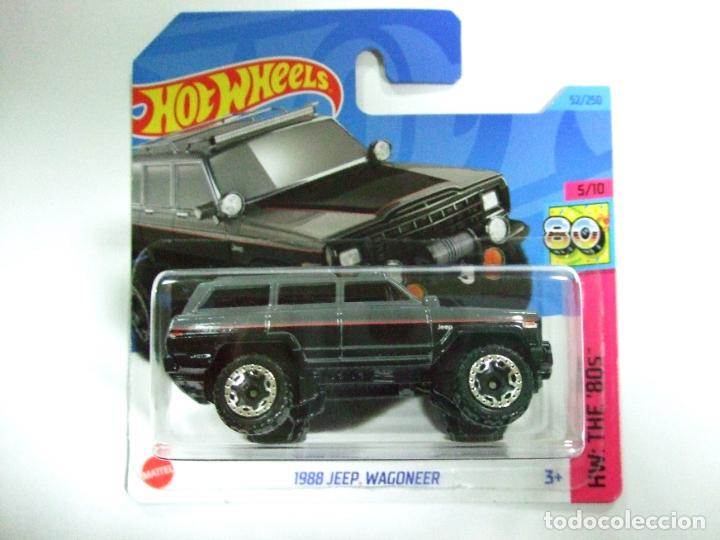 Coches a escala Hot Wheels: 1988 JEEP WAGONEER - HOT WHEELS MATTEL HW THE &acute;80S 5/10 ESCALA 1:64 - CAR COCHE TODOTERRENO 88 80&acute;S