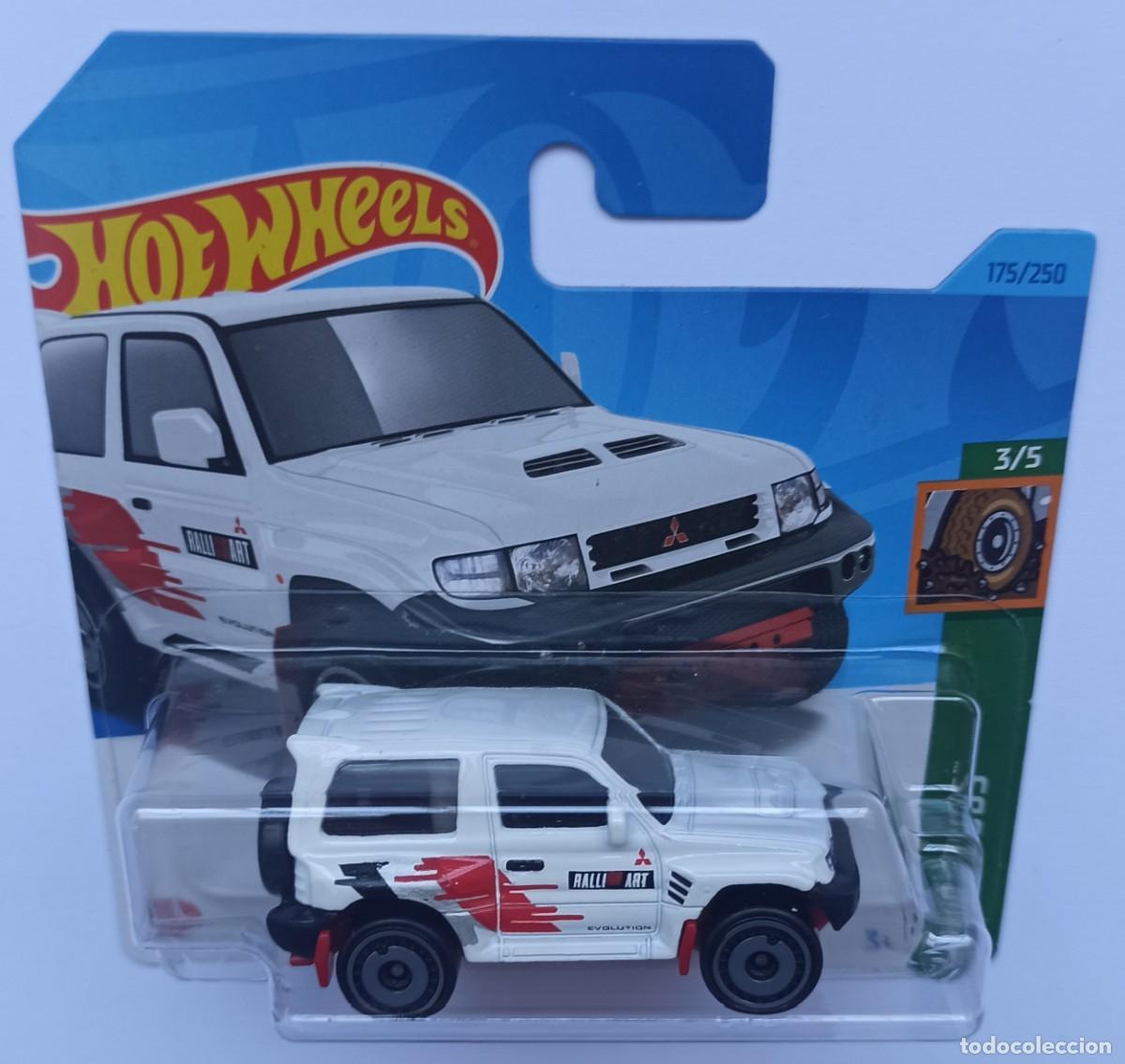 Coches a escala Hot Wheels: HOT WHEELS MITSUBISHI PAJERO EVOLUTION. MUD STUDS 3/5 - Foto 2
