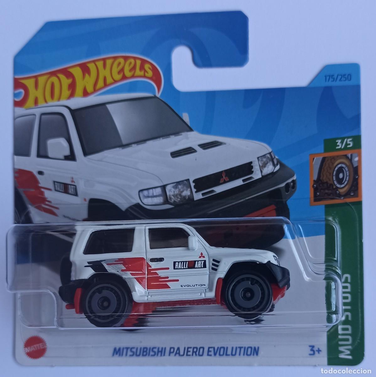 Coches a escala Hot Wheels: HOT WHEELS MITSUBISHI PAJERO EVOLUTION. MUD STUDS 3/5 - Foto 1