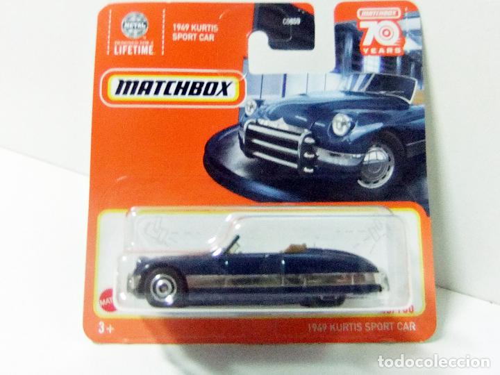 Voitures miniatures Hot Wheels: 1949 KURTIS SPORT CAR MATCHBOX MATTEL 46/100 2023 COCHE 1:64 TOY CAR &acute;49 KSC COUP&Eacute; TIPO HOT WHEELS