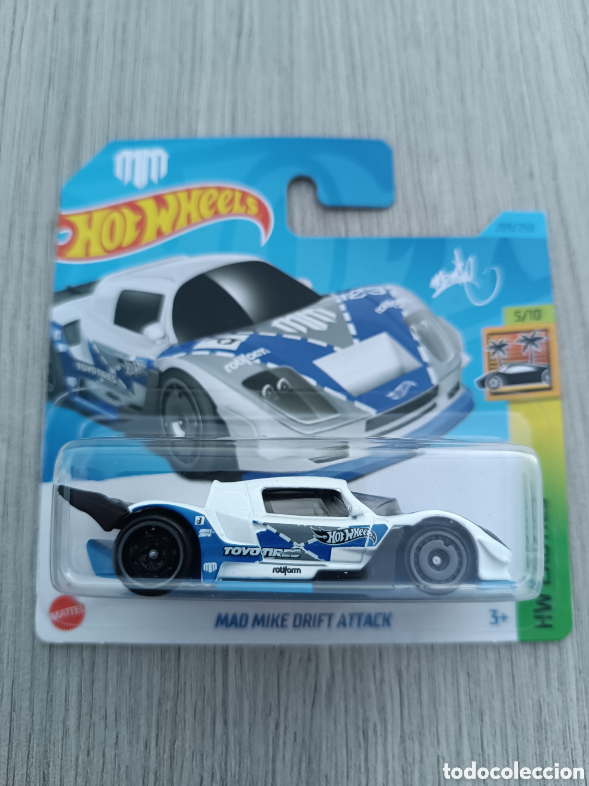 Model cars Hot Wheels: HOT WHEELS MAD MIKE DRIFT ATTACK. COCHE COLECCION 1/64 HW EXOTICS 2023.