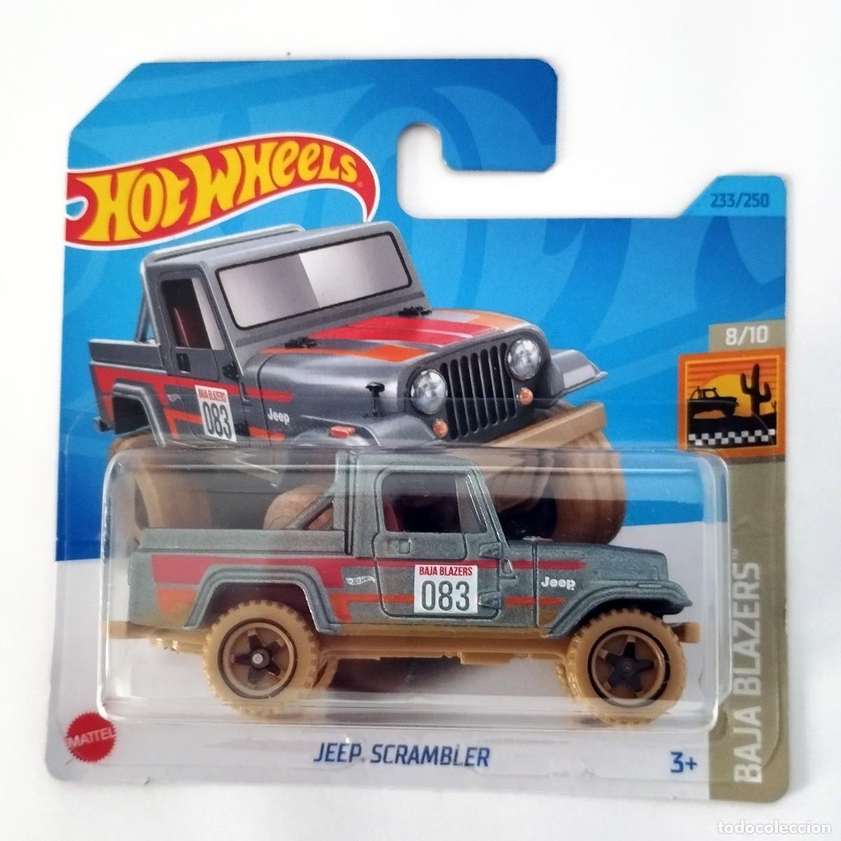Modellautos Hot Wheels: Jeep Scrambler Grey BAJA BLAZERS 2023-Hot Wheels