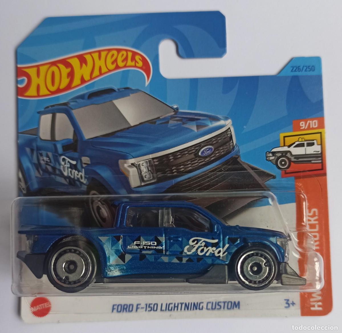 Coches a escala Hot Wheels: HOT WHEELS FORD F-150 LIGHTNING CUSTOM. HW HOT TRUCKS 9/10 (2)