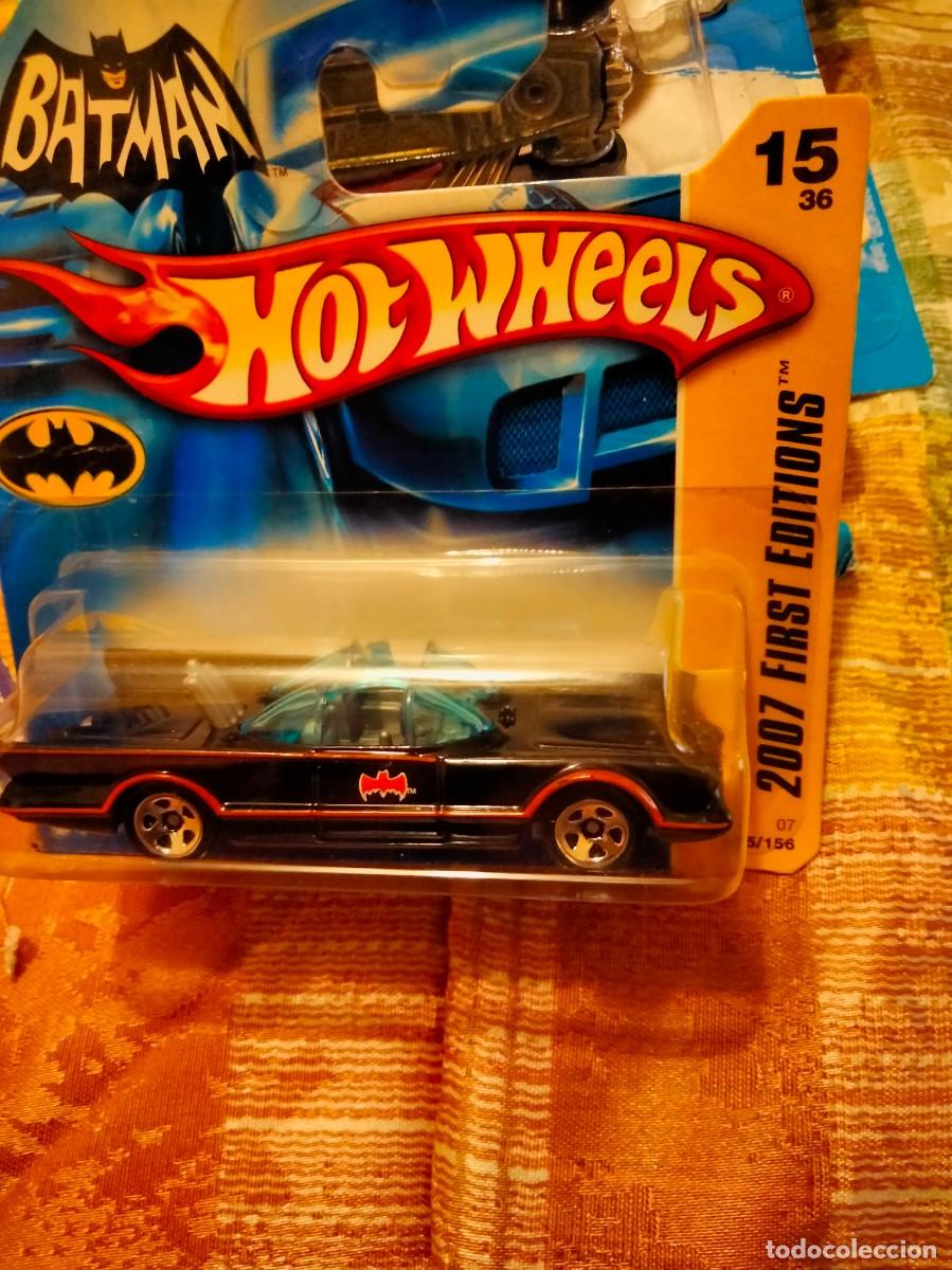 Coches a escala Hot Wheels: Hot wheels batmobile batman 2007 first edition - Foto 1