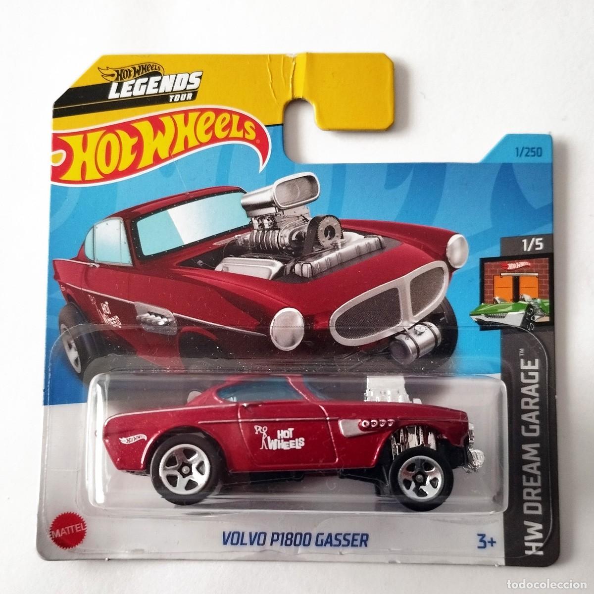 Model cars Hot Wheels: Volvo P1800 Gasser Legends Tour Garnet HW DREAM GARAGE 2023-Hot Wheels