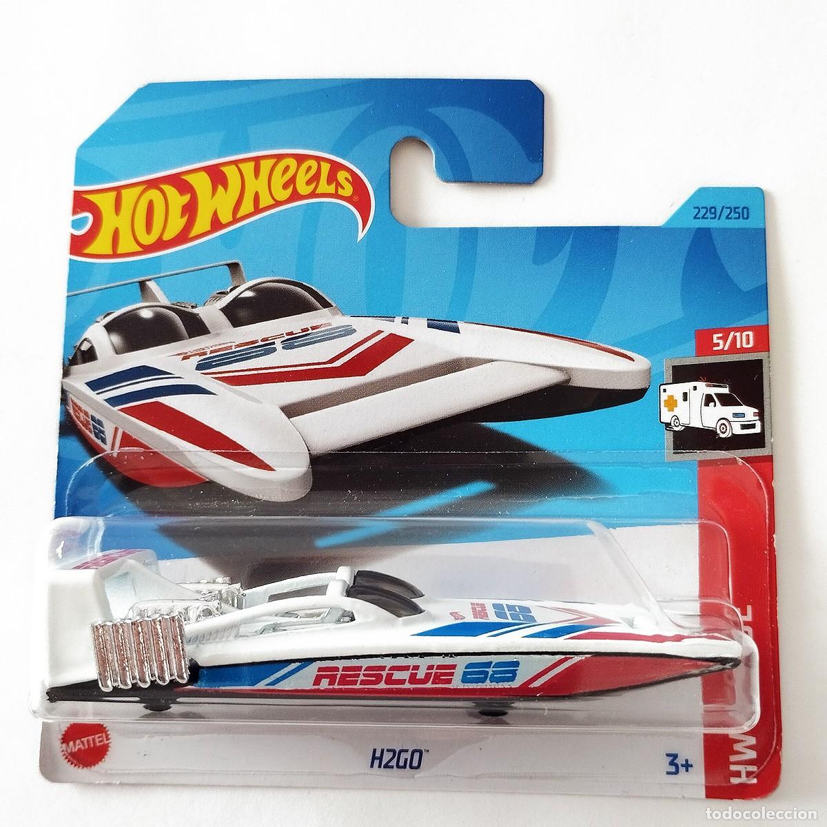 Model cars Hot Wheels: H2GO White HW RESCUE 2023-Hot Wheels