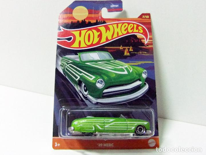 Carros em escala Hot Wheels: &acute;49 HOT WHEELS MATTEL CONVERTIBLES SERIES 2021 7/10 COCHE 1:64 TOY CAR 1949 MERCURY