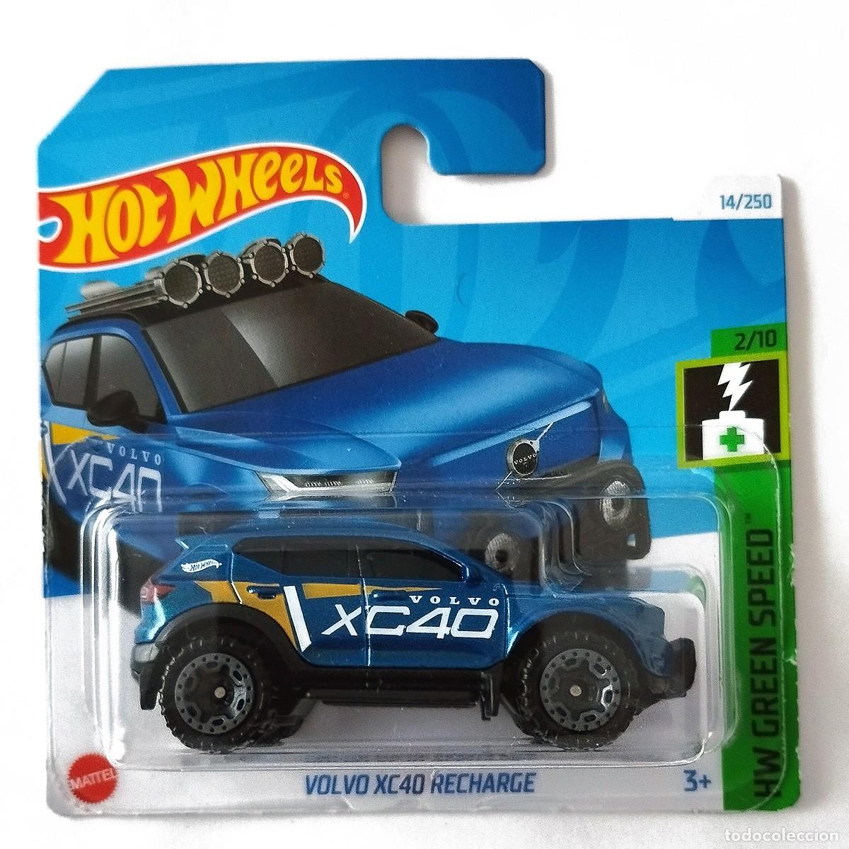 Coches a escala Hot Wheels: Volvo XC40 Recharge HW GREEN SPEED 2024-Hot Wheels