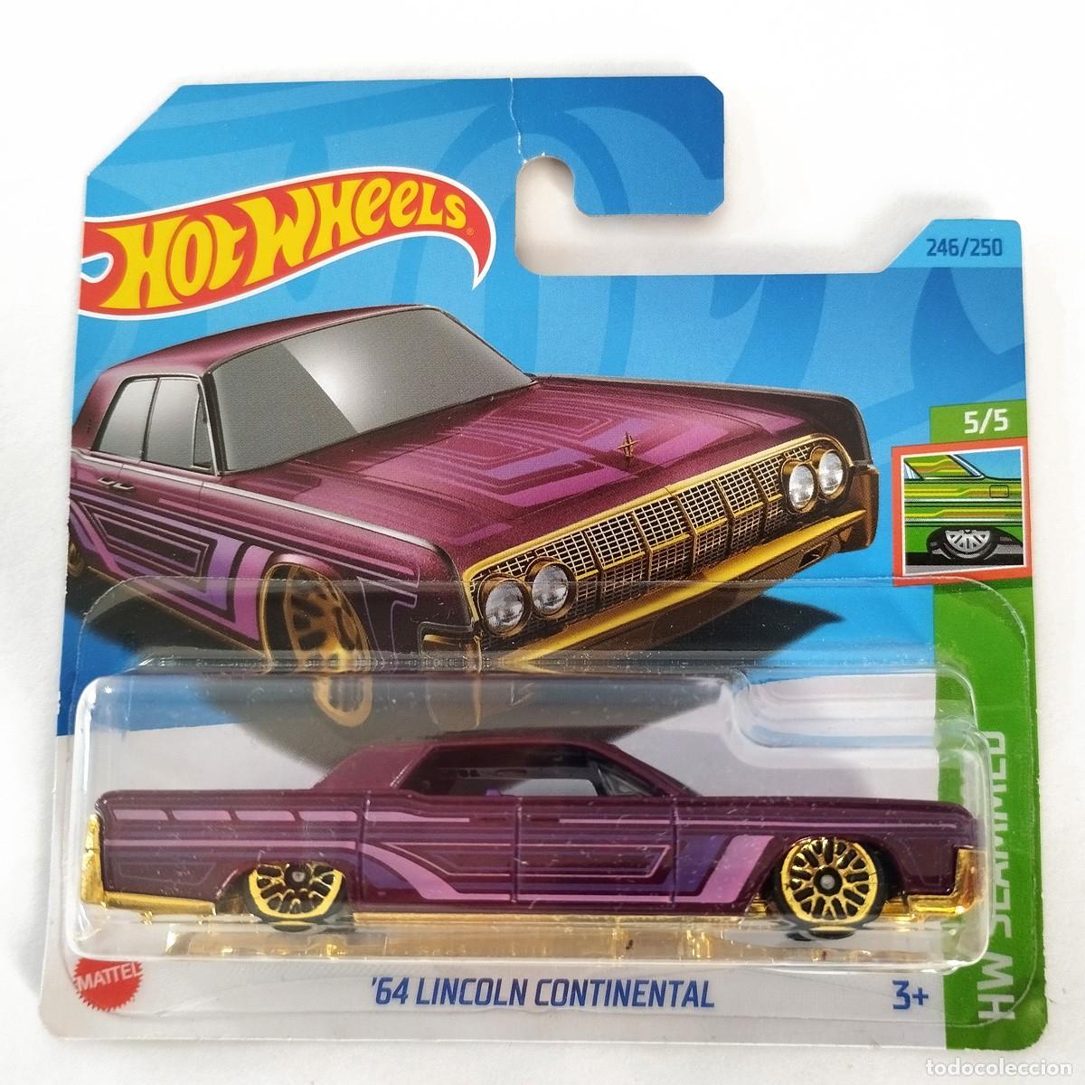 Modellautos Hot Wheels: 64 Lincoln Continental Violet HW SLAMMED 2023-Hot Wheels