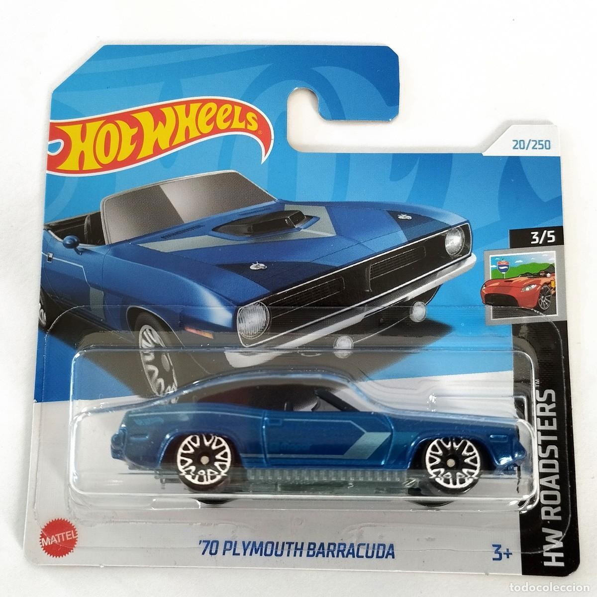 Modellautos Hot Wheels: 70 Plymouth Barracuda Blue HW ROADSTERS 2024-Hot Wheels
