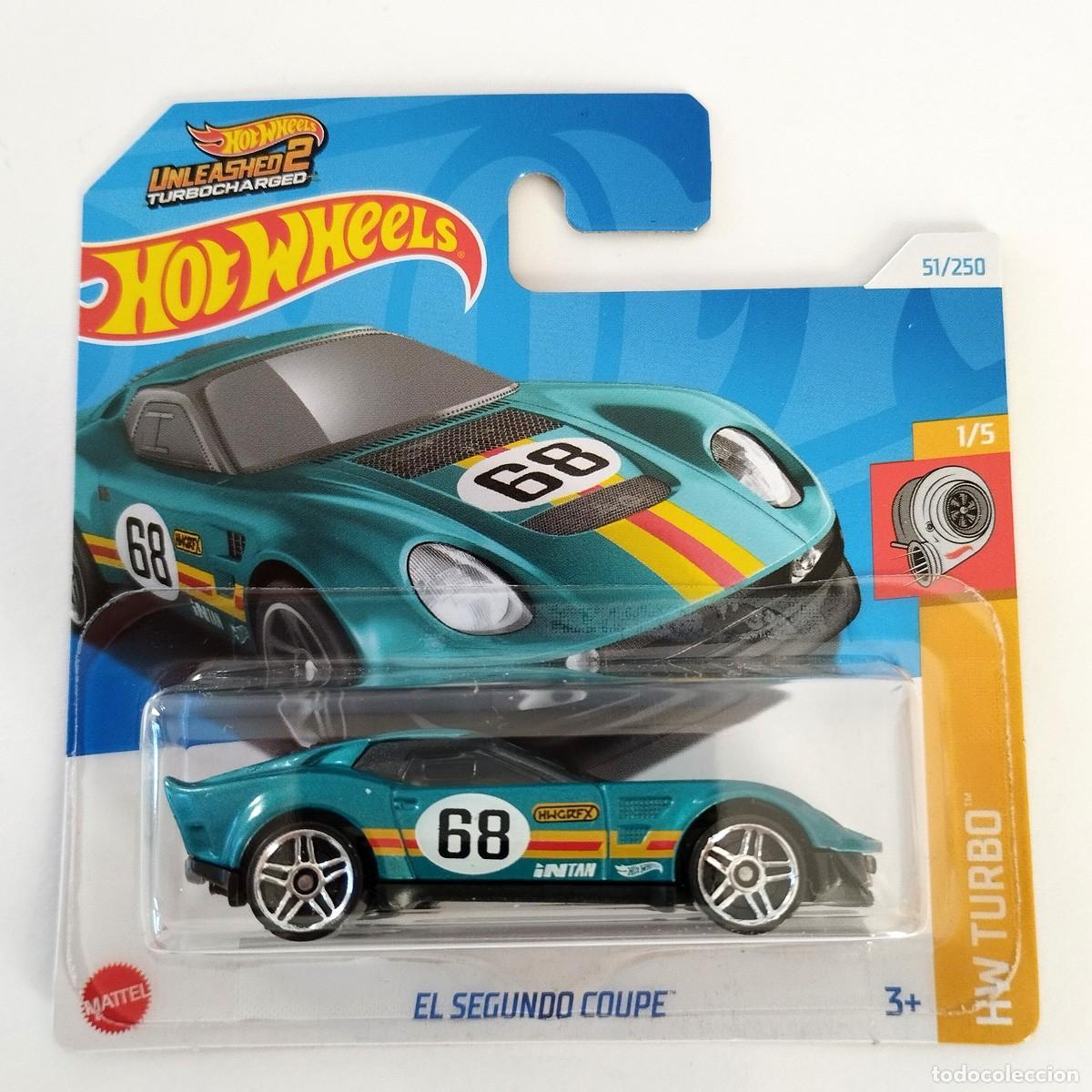 Modellautos Hot Wheels: El Segundo Coupe Turquoise HW TURBO 2024-Hot Wheels
