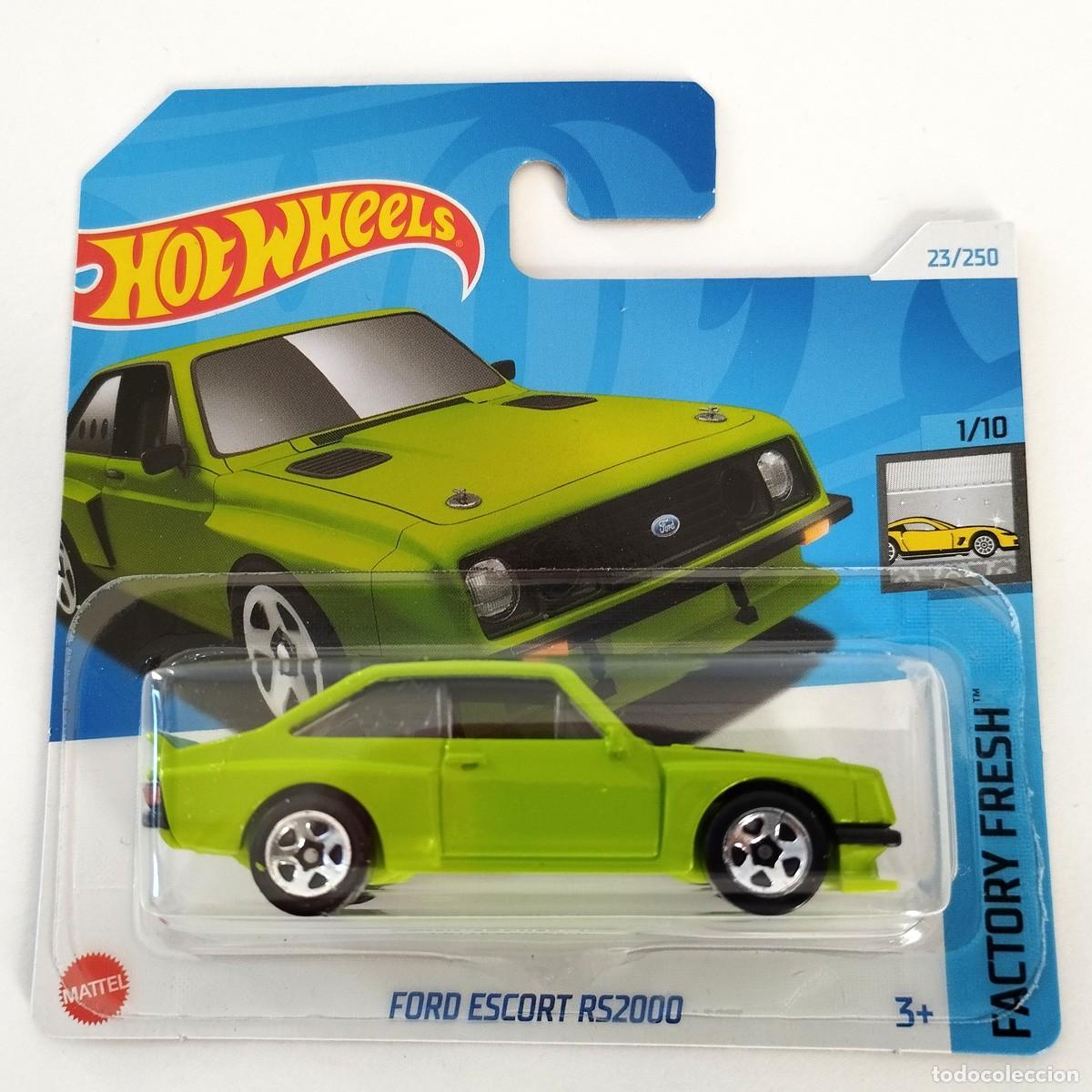 Modellautos Hot Wheels: Ford Escort RS2000 Lime Green FACTORY FRESH 2024-Hot Wheels