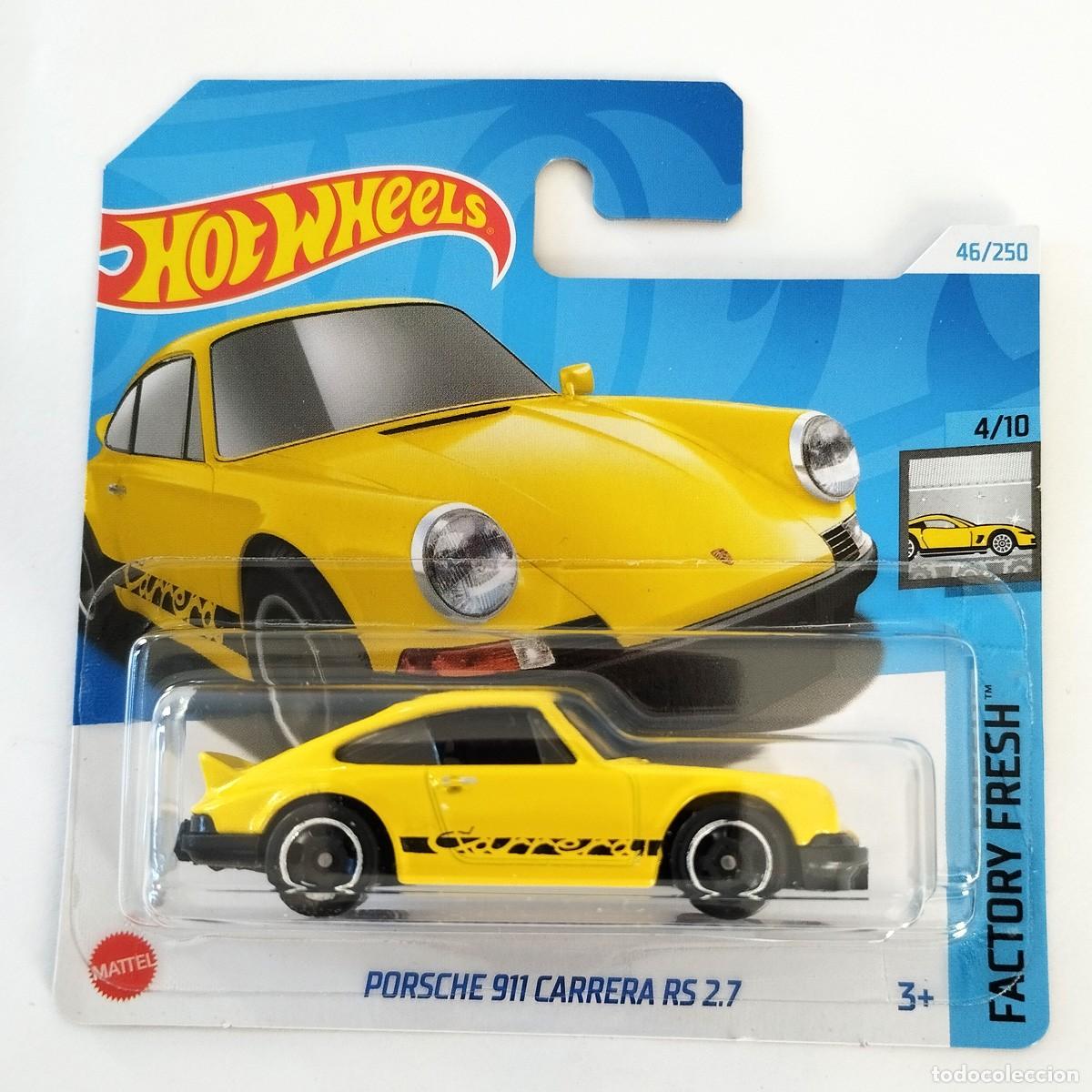 Modellautos Hot Wheels: Porsche 911 Carrera RS 2.7 Yellow FACTORY FRESH 2024-Hot Wheels