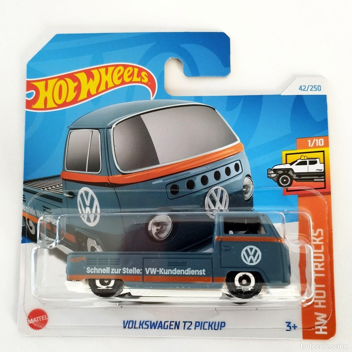 Modellautos Hot Wheels: Volkswagen T2 Pickup Cobalt Blue HW HOT TRUCKS 2024-Hot Wheels