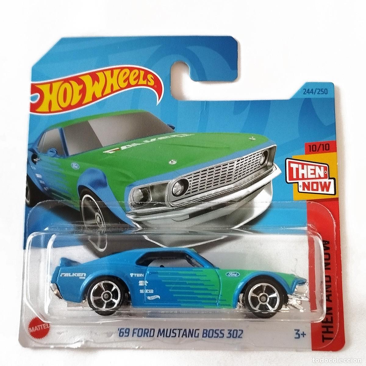 Modellautos Hot Wheels: 69 Ford Mustang Boss 302 THEN AND NOW 2023-Hot Wheels