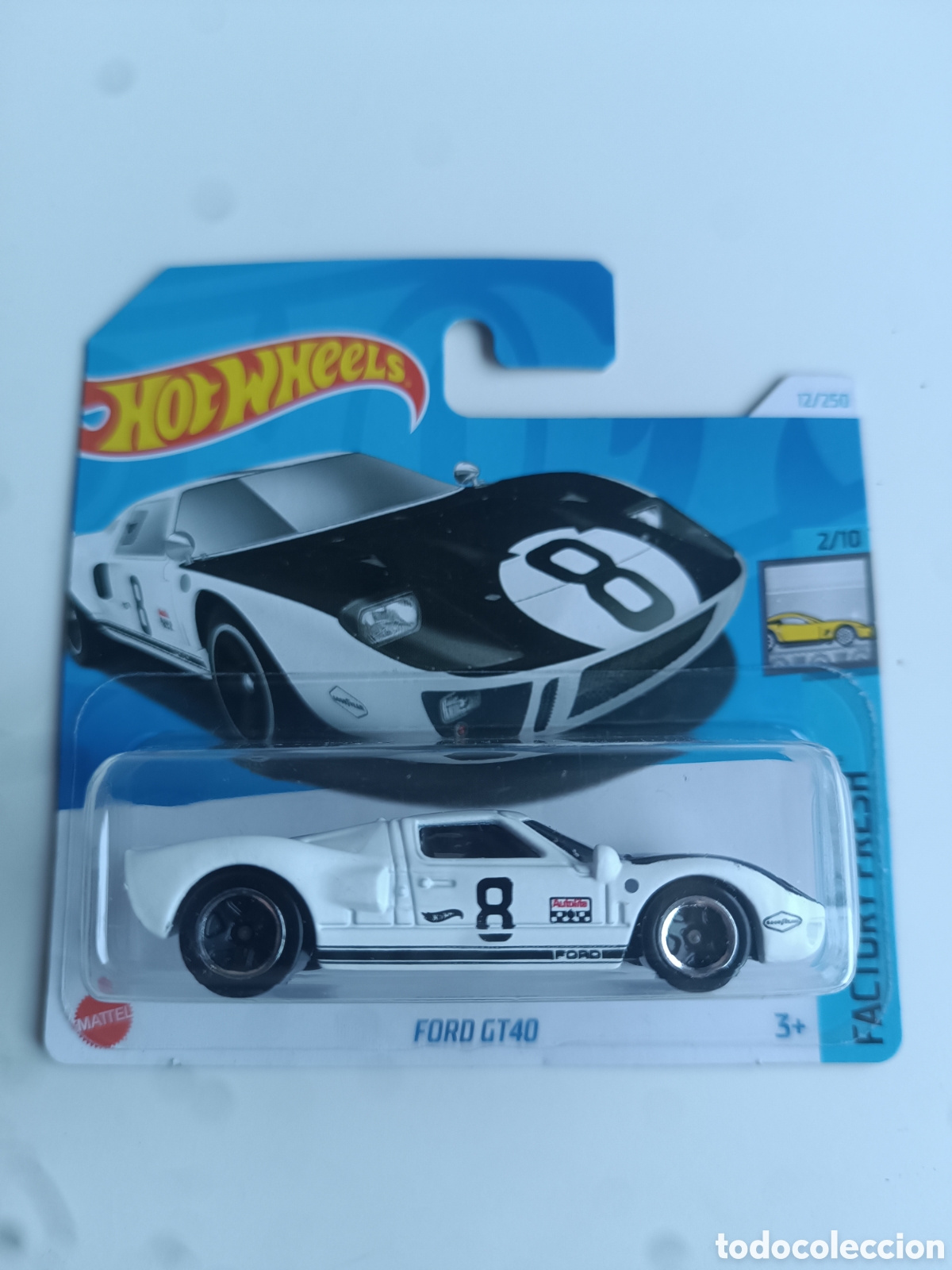 Modellautos Hot Wheels: HOT WHEELS FORD GT 40 BOLA 8 (2). COCHE COLECCION 1/64 FACTORY FRESH 2023.