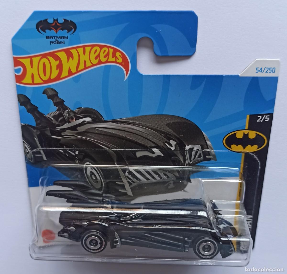 Coches a escala Hot Wheels: HOT WHEELS BATMAN & ROBIN BATMOBILE. BATMAN 2/5 - Foto 2