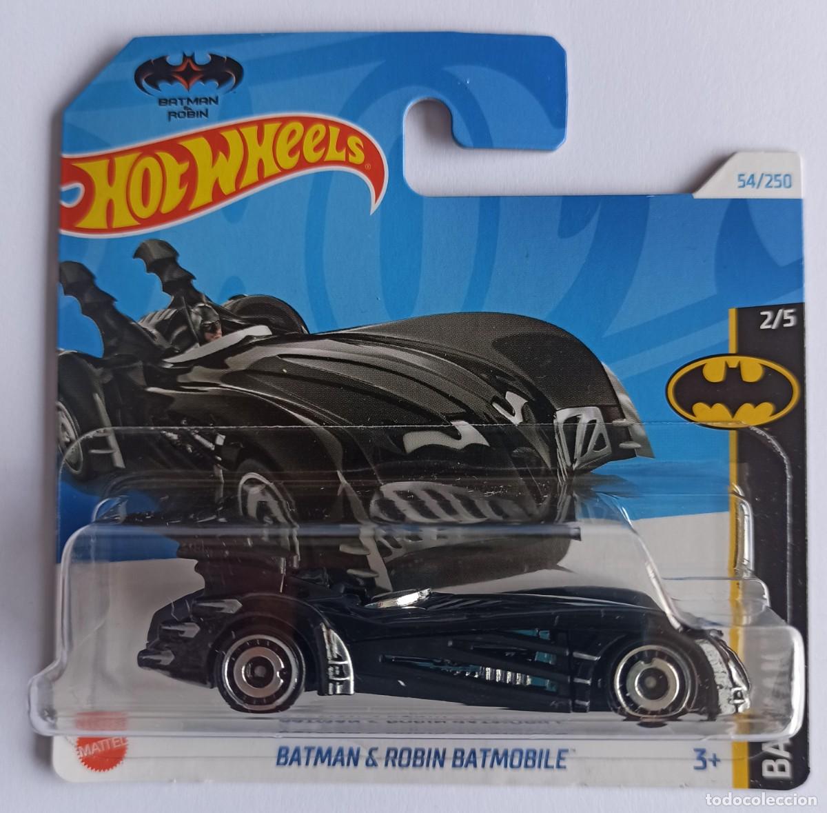 Coches a escala Hot Wheels: HOT WHEELS BATMAN & ROBIN BATMOBILE. BATMAN 2/5 - Foto 1