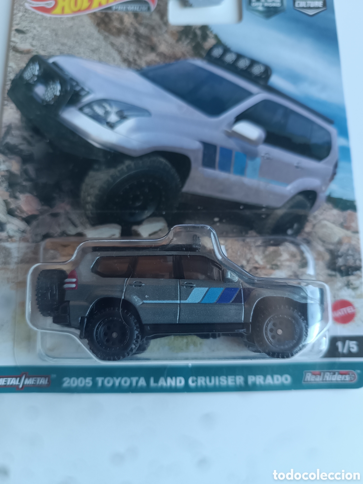 Modellautos Hot Wheels: HOT WHEELS PREMIUM 2005 TOYOTA LAND CRUISER PRADO. COCHE COLECCION 1/64 OFF ROAD TRUCKS 2024.