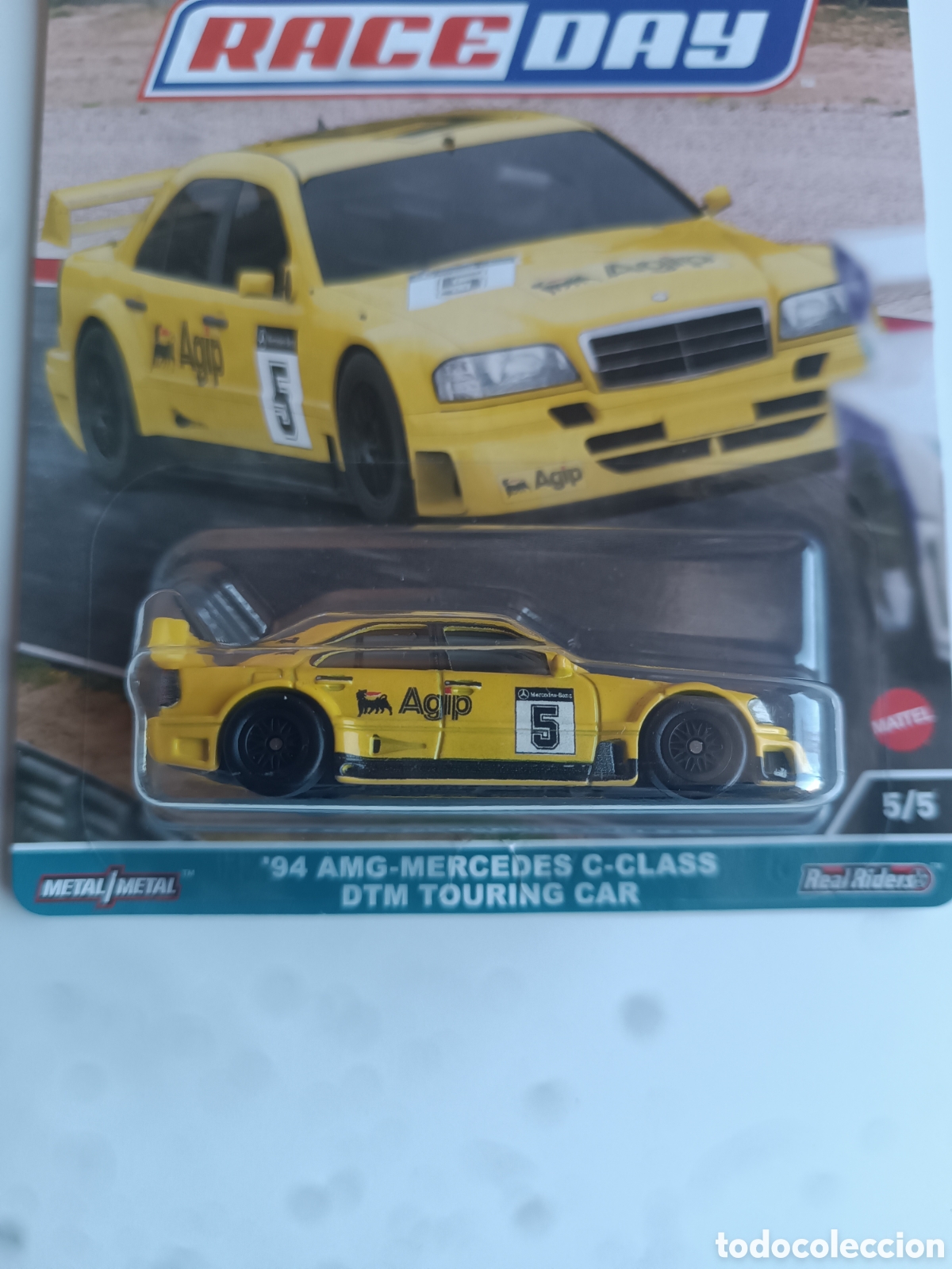 Modellautos Hot Wheels: HOT WHEELS PREMIUM '94 AMG-MERCEDES C-CLASS DTM TOURING CAR. COLECCION 1/64 RACE DAY 2023.