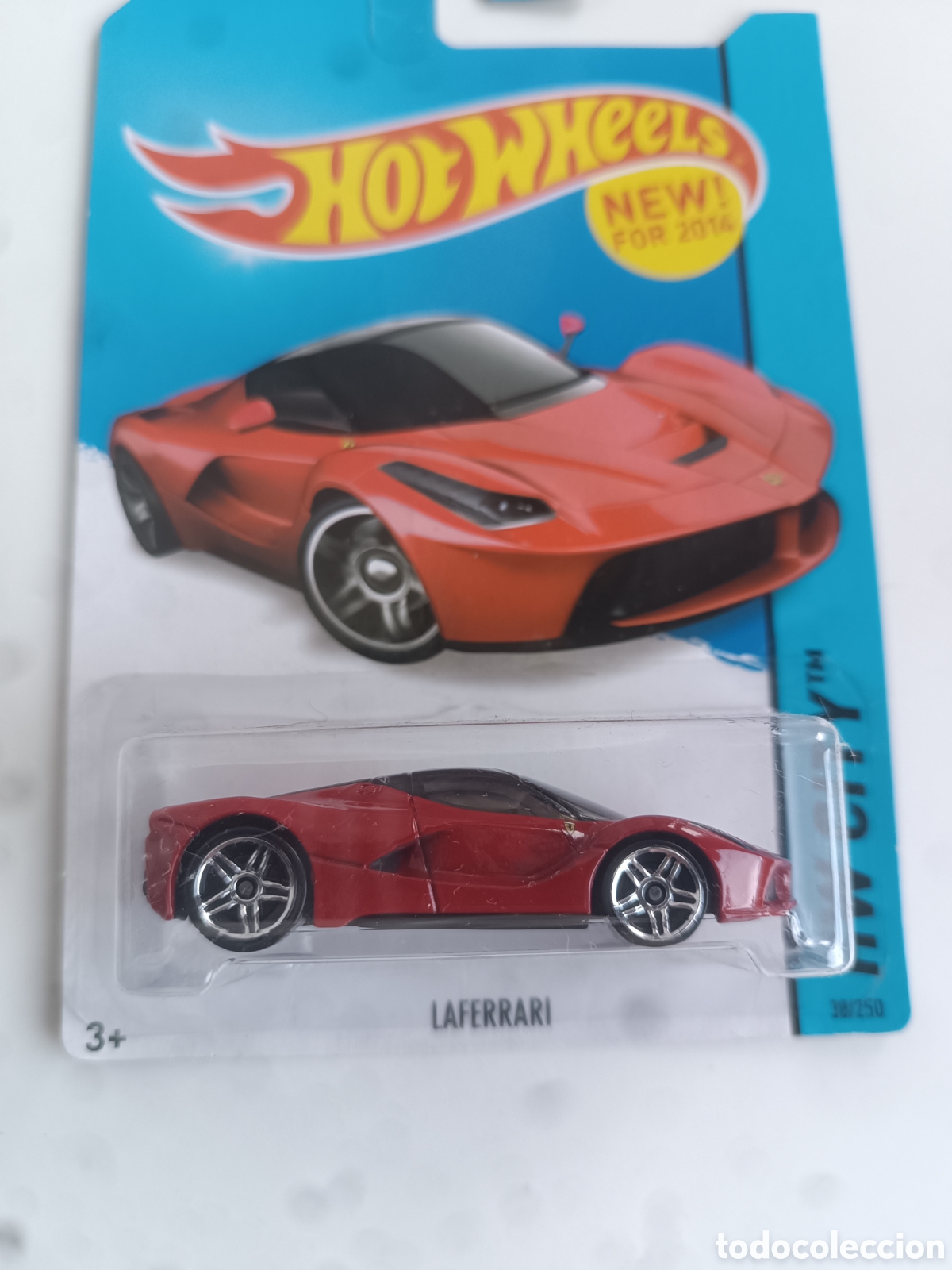 Modellautos Hot Wheels: HOT WHEELS FERRARI LAFERRARI ROJO. COCHE COLECCION 1/64 HW CITY 2014.