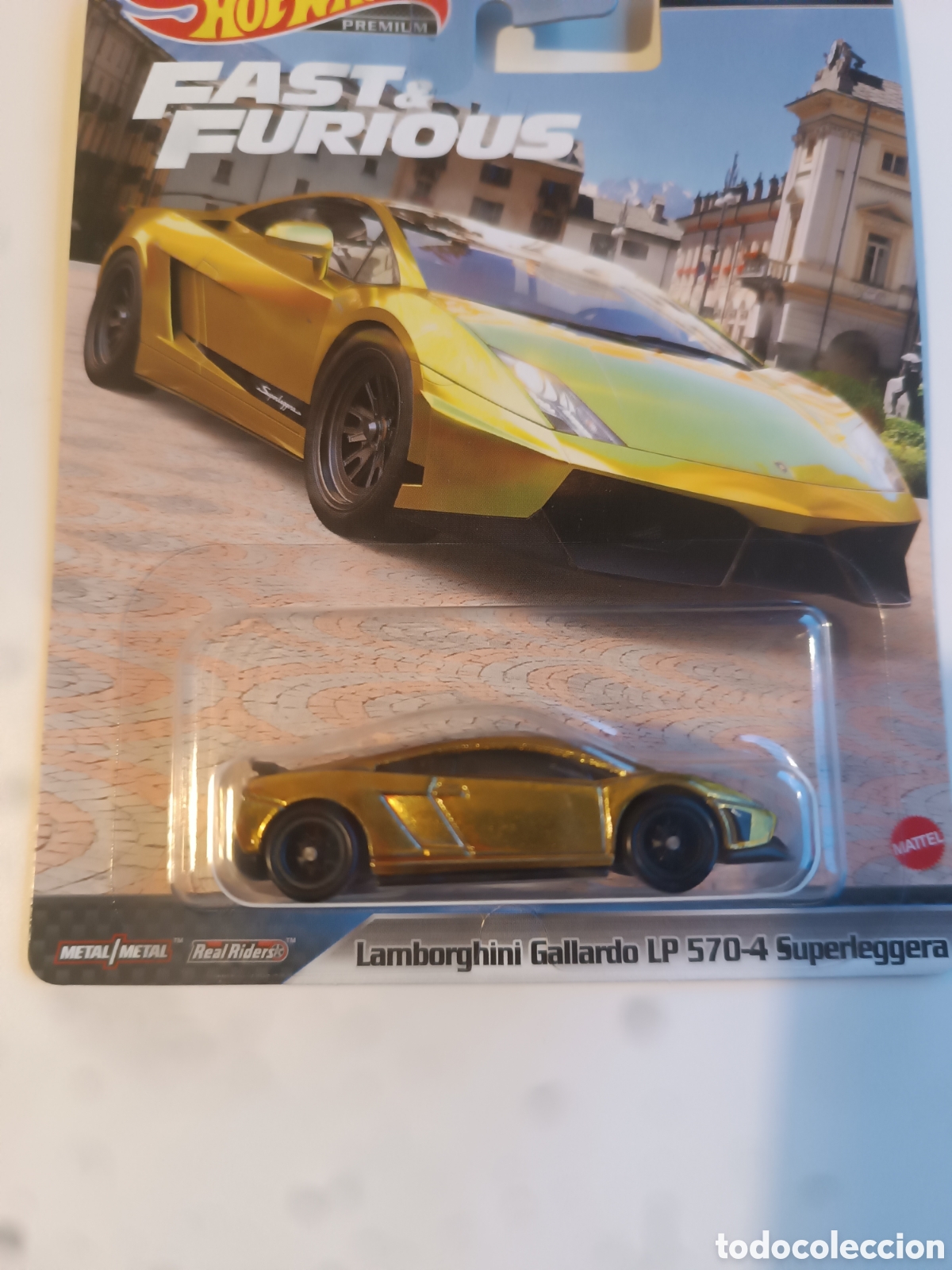 Modellautos Hot Wheels: HOT WHEELS PREMIUM LAMBORGHINI GALLARDO LP 570-4 SUPPERLEGGERA.COLECCION 1/64 FAST AND FURIOUS 2024.