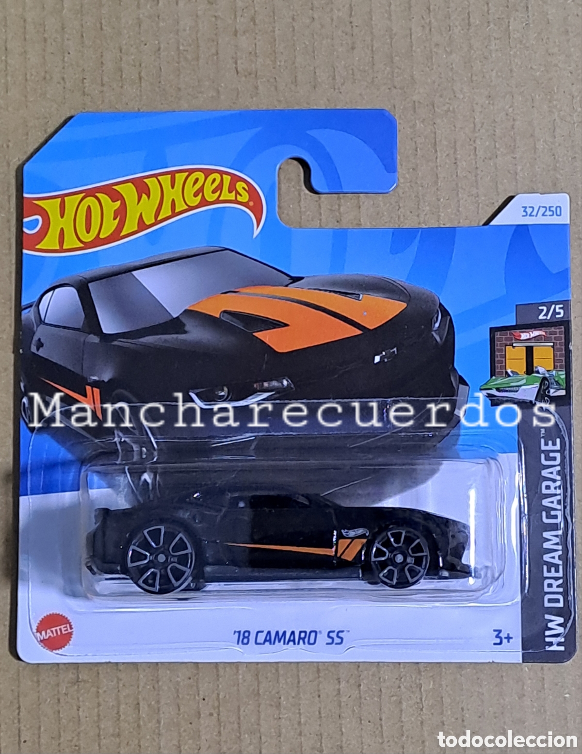 Coches a escala Hot Wheels: HOT WHEELS &acute;18 CAMARO SS COLECCION HW DREAM GARAGE 2024 2/5 32/250 MINIATURA 1/64 MATTEL