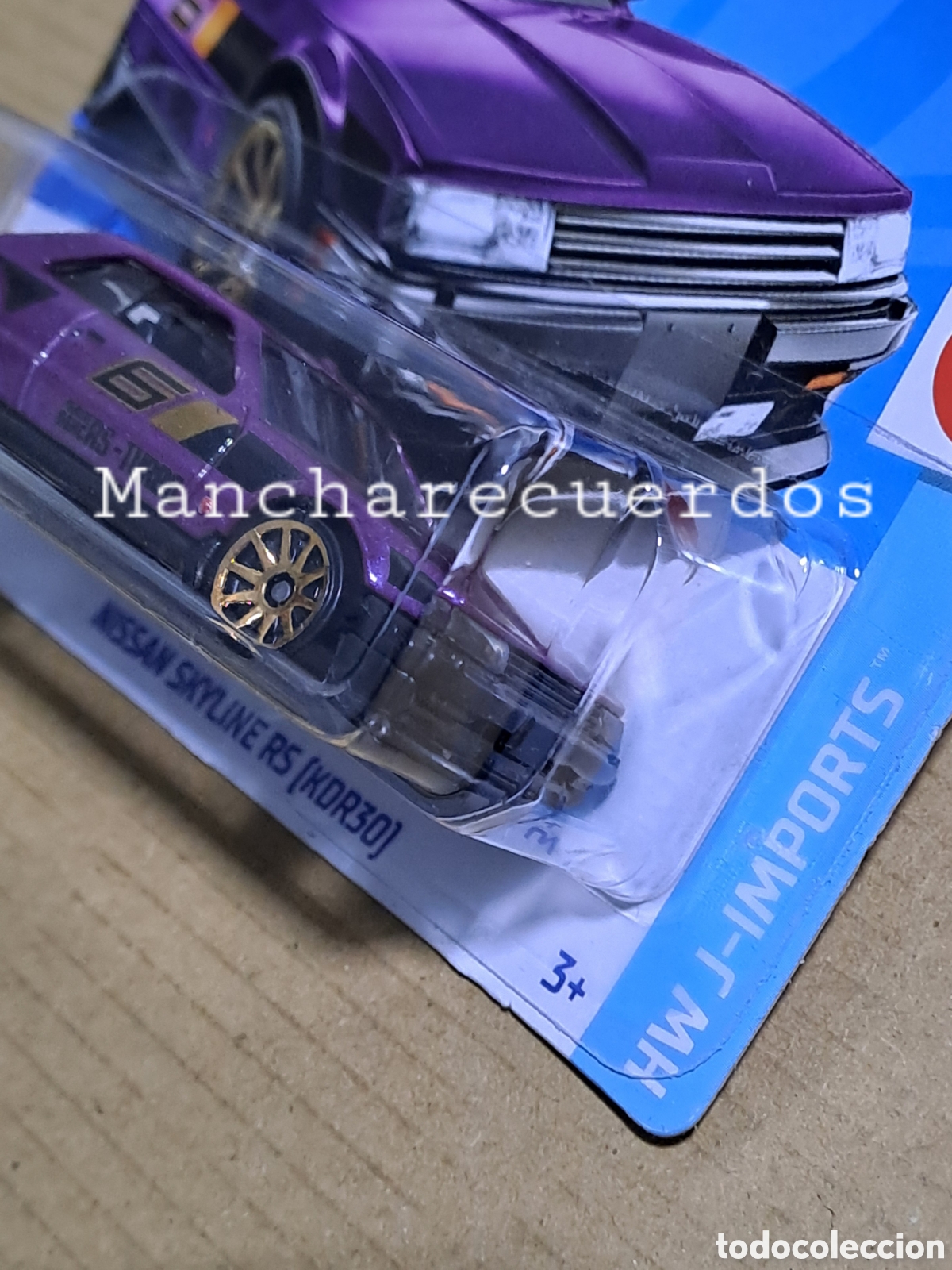 Hot Wheels Nissan Skyline RS [KDR30] - Modèle Réduit 1/10, Couleur Violet Métallisé, édition HW J-Imports 2024, Carte Courte Voiture Hot Wheels Change De Couleur