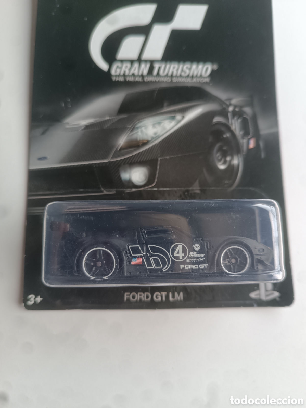 Model cars Hot Wheels: HOT WHEELS FORD GT LM NEGRO. COCHE COLECCION 1/64 GRAN TURISMO 2016.