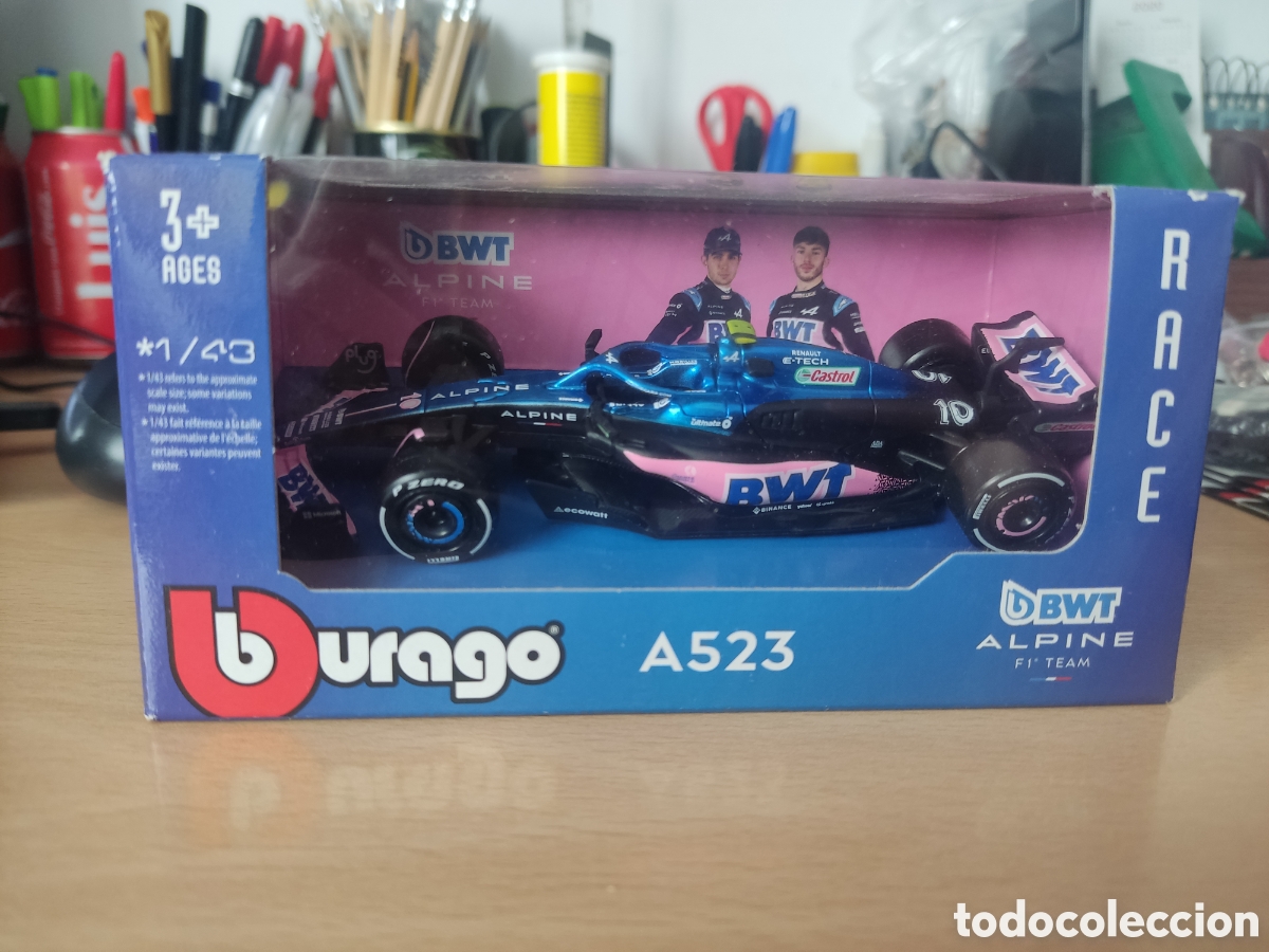Coches a escala Hot Wheels: Coche Alpine BWT F1 - Foto 1