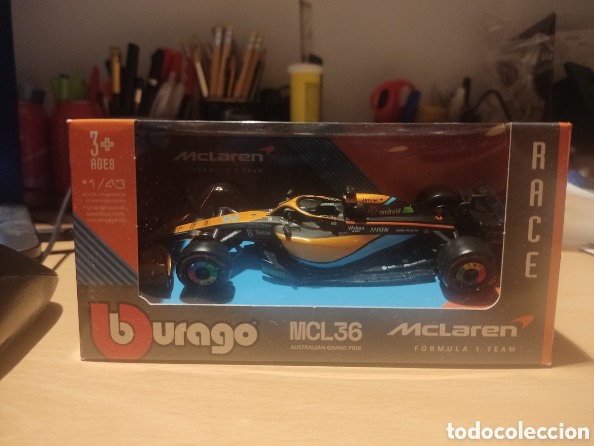 Coches a escala Hot Wheels: Coche McLaren MCL36 - Foto 1
