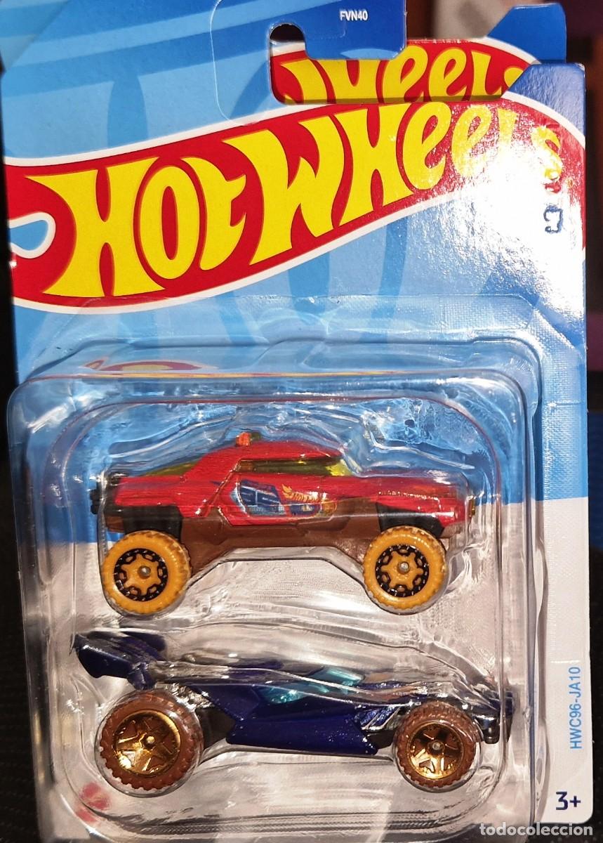 Coches a escala Hot Wheels: Hot wheels pack 2 coches - 4x4 - Foto 1