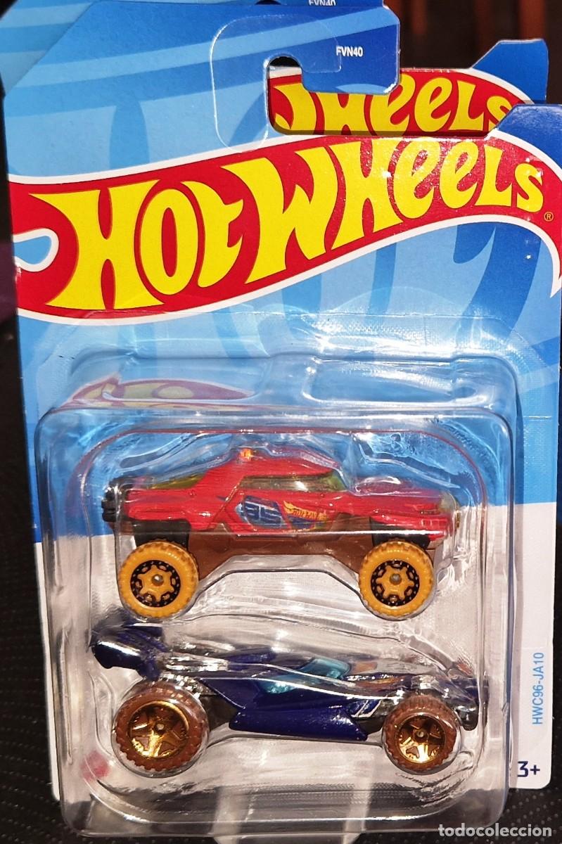 Coches a escala Hot Wheels: Hot wheels pack 2 coches - 4x4 - Foto 2