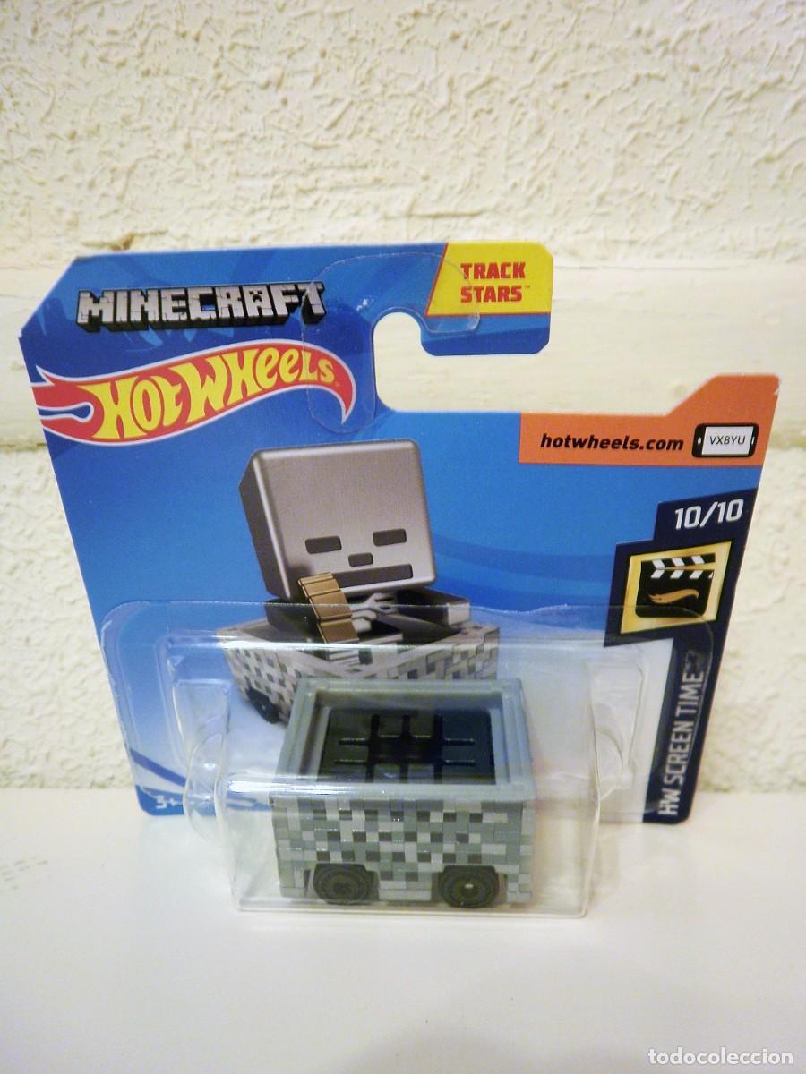 Coches a escala Hot Wheels: Hot Wheels Minecraft: Minecart - Foto 1