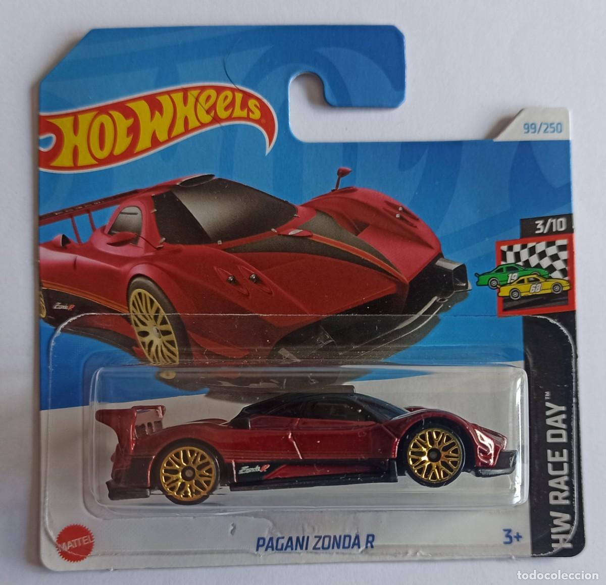 Model cars Hot Wheels: HOT WHEELS PAGANI ZONDA R. HW RACE DAY 3/10 (2)
