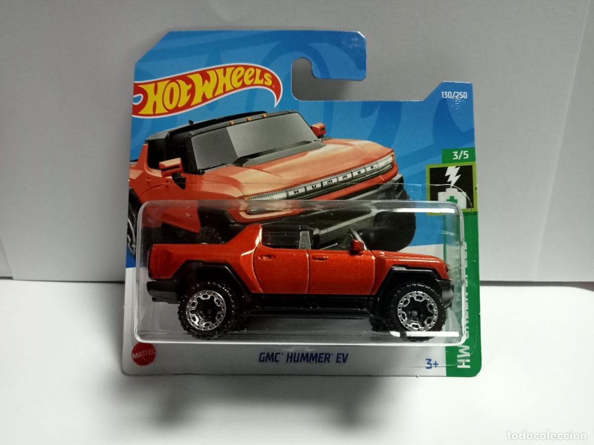 Gmc Hummer Ev - Hot Wheels Mattel Hw Green Speed 3/5 2022 Escala 1:64 - Coche Eléctrico Electric Car