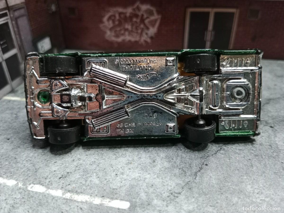 Coches a escala Hot Wheels: Chevy Impala 63 Hot Wheels 2011 Mattel - Foto 3