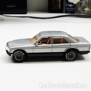 Coches a escala Hot Wheels: HOT WHEELS MERCEDES 380 SEL Real Riders Hong Kong 1982 - DIFICIL EN ESTE ESTADO